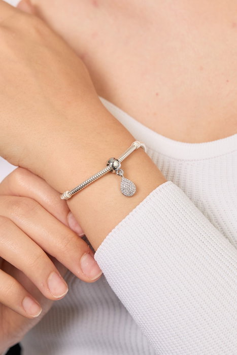 Heliophilia Silver Colgante de Metal Plata CPN9897
